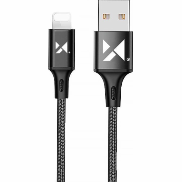 Wozinsky USB-A - Lightning kabel 1 m černý (5907769301186)
