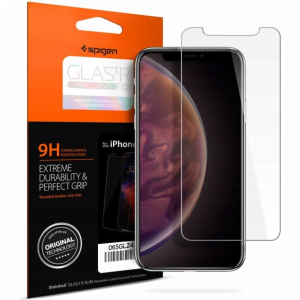 Spigen TEPLENÉ SKLO GLAS.TR SLIM IPHONE X/XS