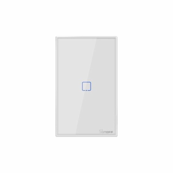 Sonoff T2US1C - 1-gangový Wi-Fi chytrý nástěnný vypínač U...