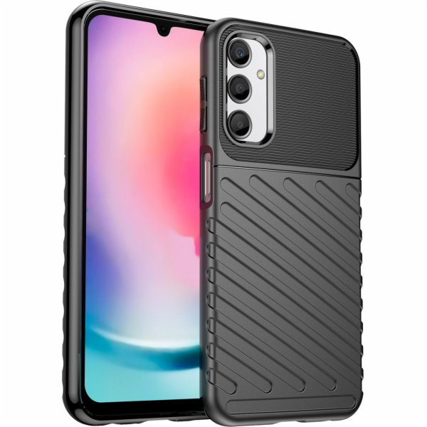 Pouzdro Hurtel Thunder Case pro Samsung Galaxy A24 4G sil...