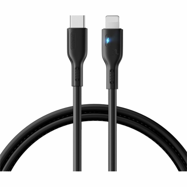 Joyroom USB-C – Lightning kabel 1,2 m černý (JYR714)