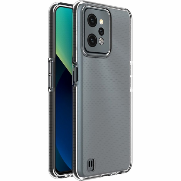 Silikonový kryt Hurtel Spring Case Realme C31 s rámem černý