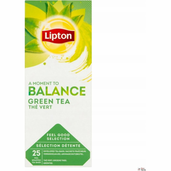 Lipton LIPTON Green Tea Pure (25 fóliových obálek)