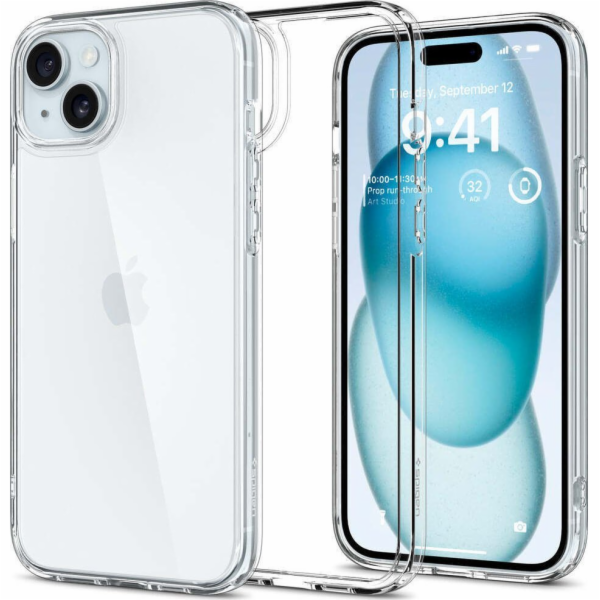Spigen Crystal Hybrid, křišťálově čistý - iPhone 15
