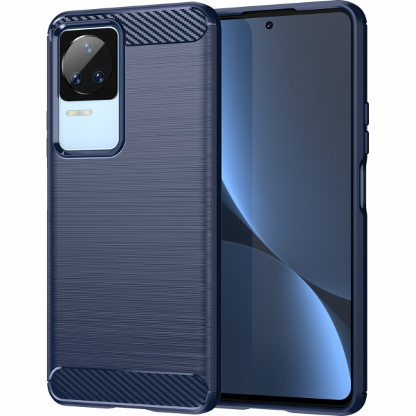 Hurtel Carbon Case Xiaomi Poco F4 5G flexibilní silikonov...