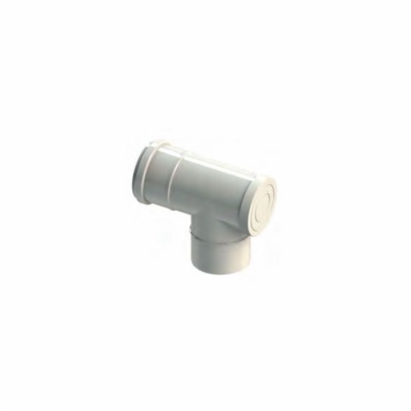 Concept T-kus pro revizi vzduchu/spalin vysouvací 60/100 ...
