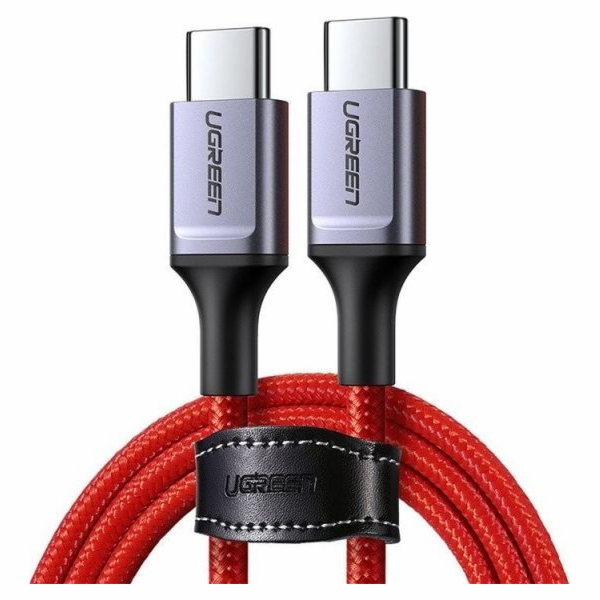 Ugreen USB-C – USB-C USB kabel 1 m červený (60186)
