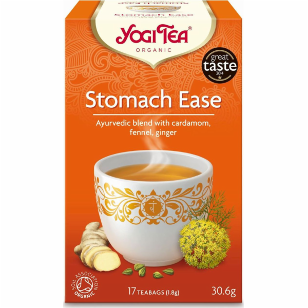 Yogi Tea Yogi Tea Čaj pro usnadnění trávení - 17 sáčků