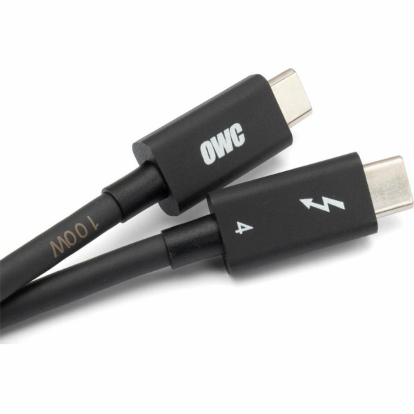OWC USB-C – USB-C kabel USB 0,7 m černý (OWCCBLTB4C0,7M)