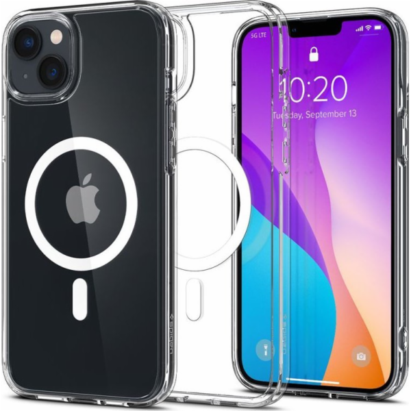 Spigen Crystal Hybrid MagSafe, bílý - iPhone 14 Plus