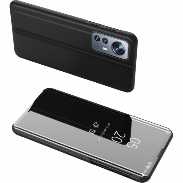 Hurtel Clear View Case Xiaomi 12 Lite kryt s klopou, černý
