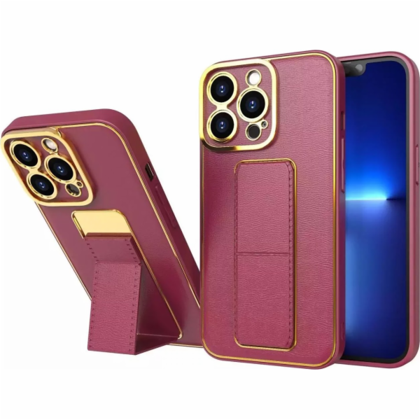 Nové pouzdro Kickstand Case pro iPhone 13 Pro Max s červe...