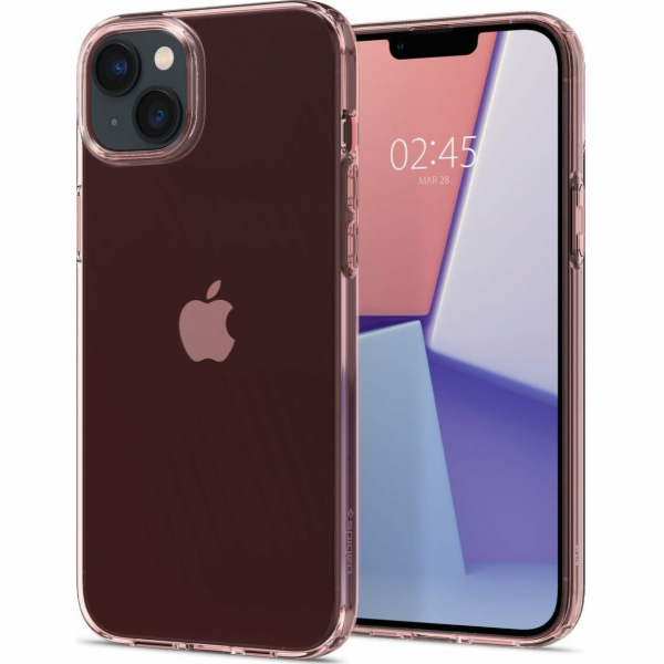 Spigen Crystal Flex, růžové sklo - iPhone 15 Plus