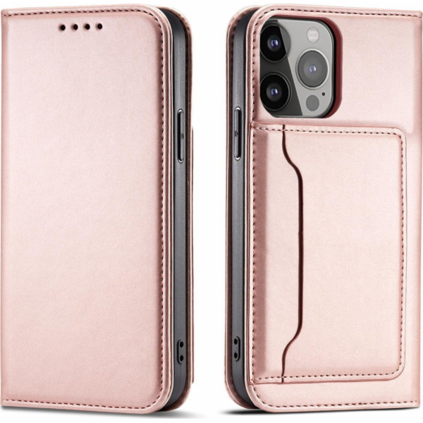 Hurtel Magnet Card Case Kryt pouzdra iPhone 14 Pro Max s ...