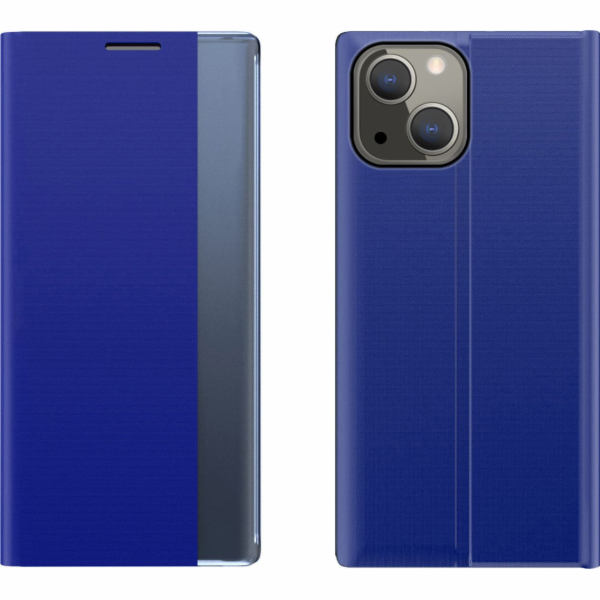 Hurtel Sleep Case Smart Cover pro iPhone 13 modrý