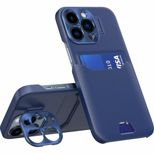 Kožené pouzdro Hurtel Stand Case pro iPhone 14 Pro Max, p...