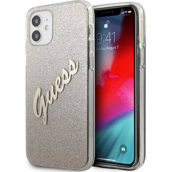 Guess pouzdro Guess GUHCP12SPCUGLSGO Apple iPhone 12 mini...