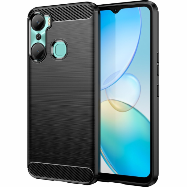 Hurtel Carbon Case Case pro Infinix Hot 12 Pro flexibilní...