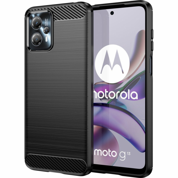 Hurtel Carbon Case Case pro Motorola Moto G53 / G13 flexi...