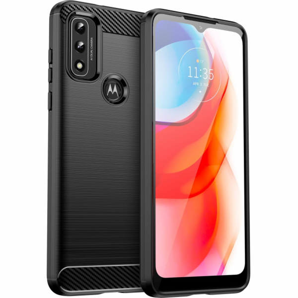 Pružný kryt Hurtel Carbon Case pro Motorola Moto G Play 2...