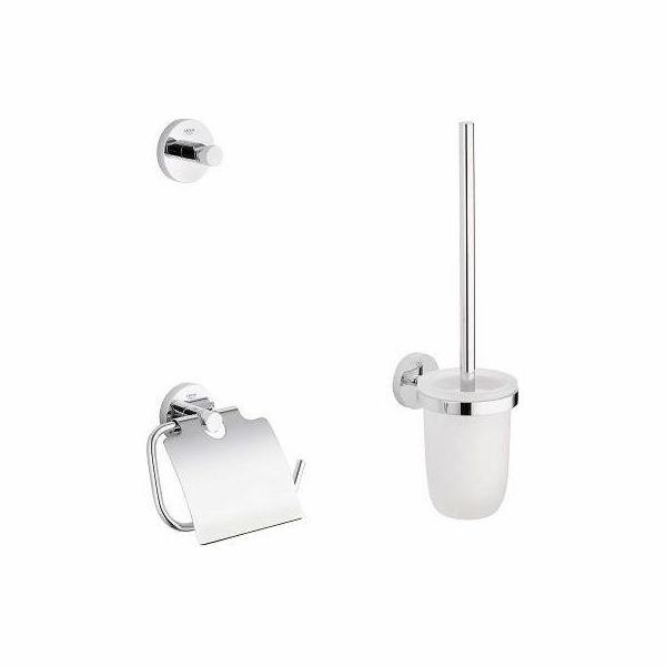 Grohe Essentials 3v1 koupelnová sada chrom (40407001)