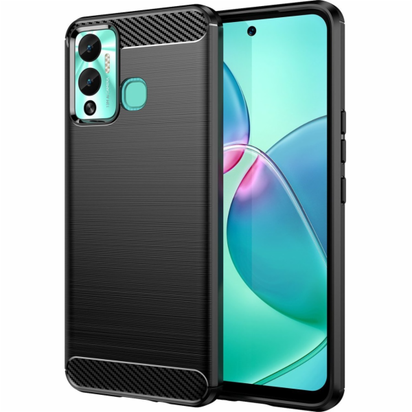 Pouzdro Hurtel Carbon Case pro Infinix Hot 12 Play NFC / ...