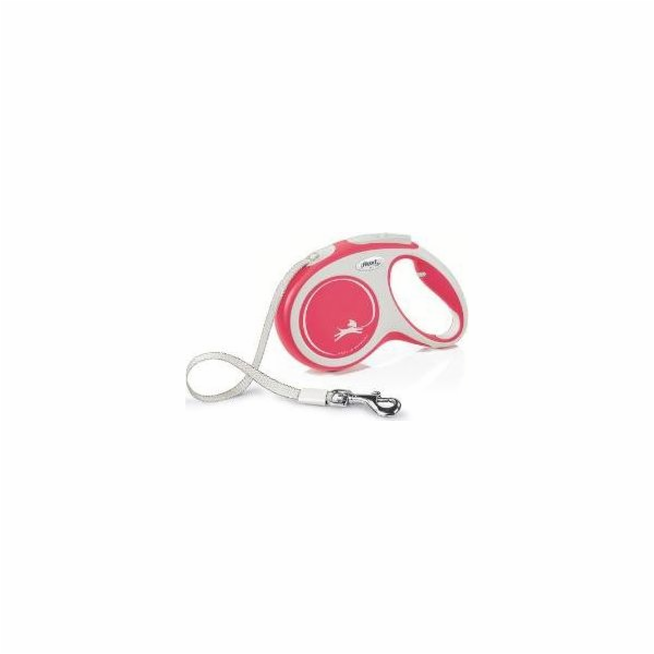 Automatické vodítko Flexi New Comfort M, 5m páska, červené