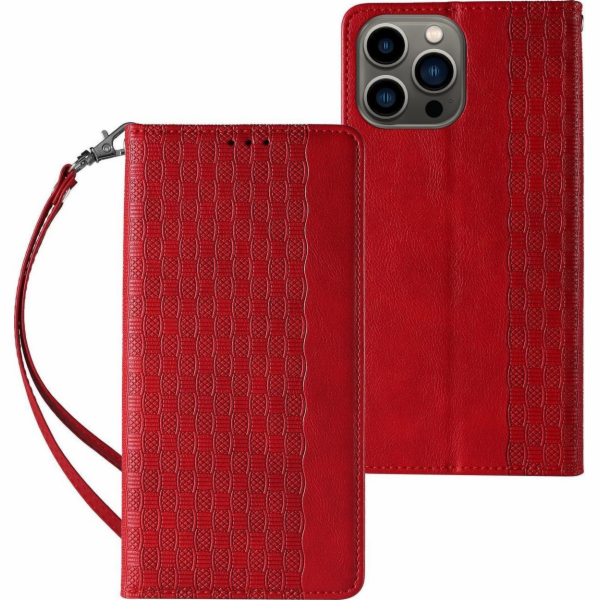 Hurtel Magnet Strap Case Case pro iPhone 13 Pro Wallet Co...