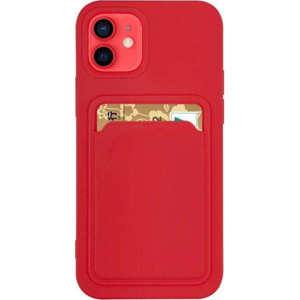 Silikonové peněženkové pouzdro Hurtel Card Case s kapsou ...