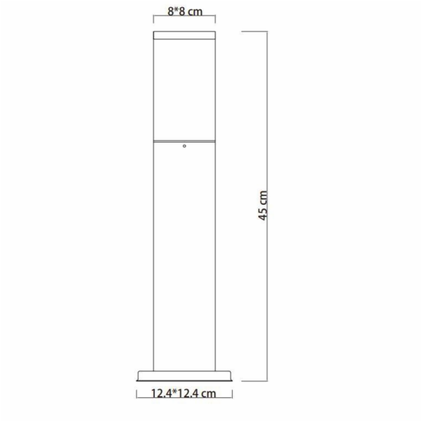 Svítidlo Domoletti CORTE DH3430-450, 15W, E27, IP44