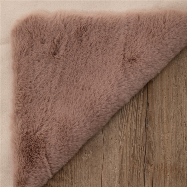 KOŽÍŠINA Z KRÁLÍKA 80X150 800GSM RŮŽOVÁ