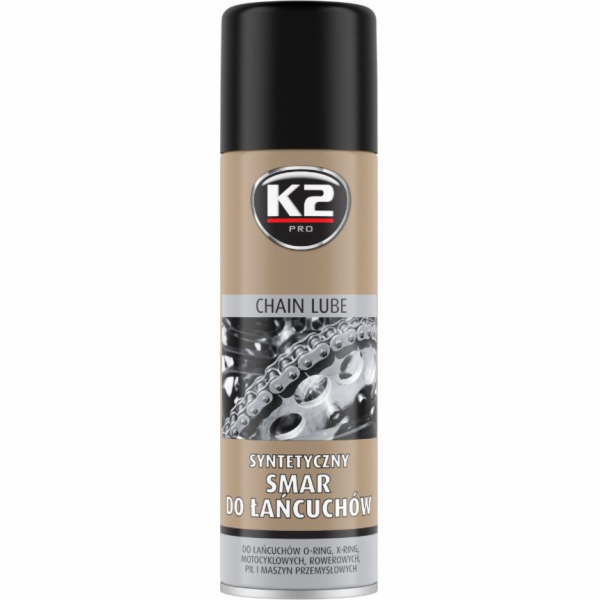 K2 Syntetické mazivo na řetěz 500 ml (W140)