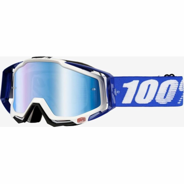 100% brýle 100% RACECRAFT KOBALTOVÁ MODRÁ (modrá zrcadlov...