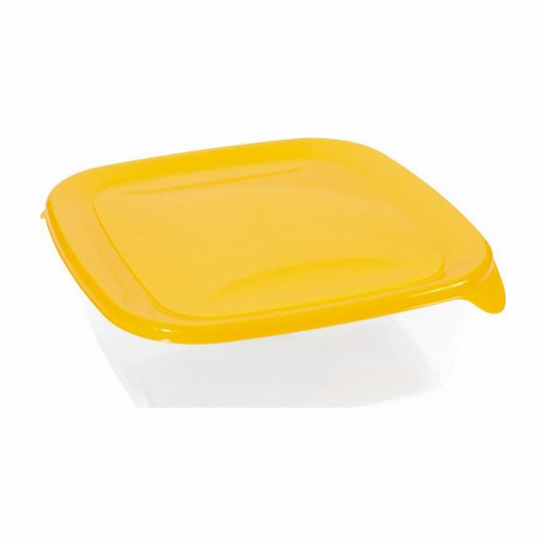 Curver "FRESH&GO" NÁDOBA NA POTRAVINY ČTVRTÁ 1,2L ŽLUTÁ/P...