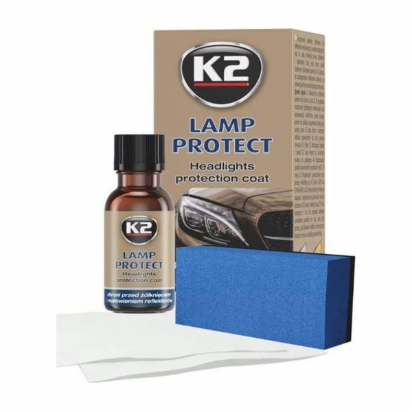 K2 LAMP PROTECT Ochranný nátěr na světlomety, 10ml + apli...