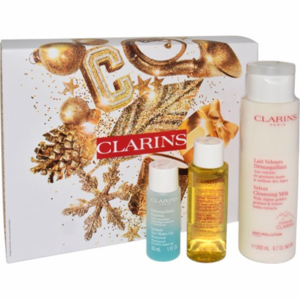 Clarins CLARINS SET (VELVET CLENSING MILK 200ML + INSTANT...