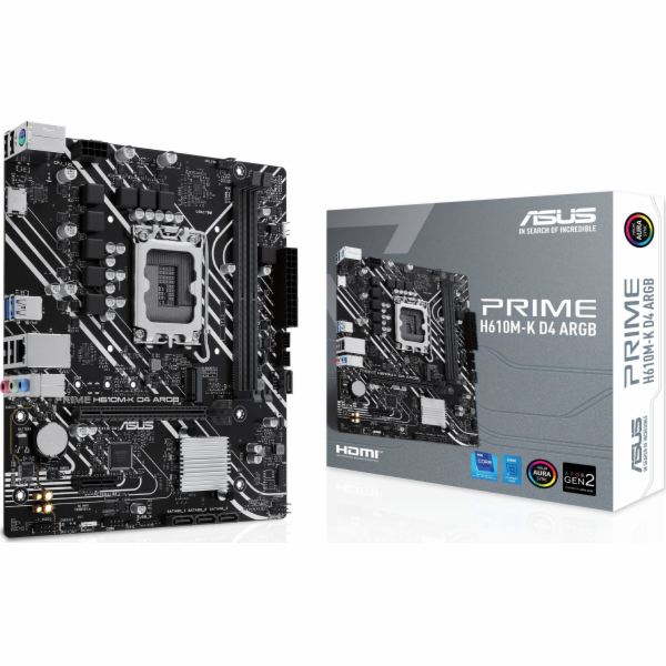 Základní deska Asus PRIME H610M-K D4 ARGB
