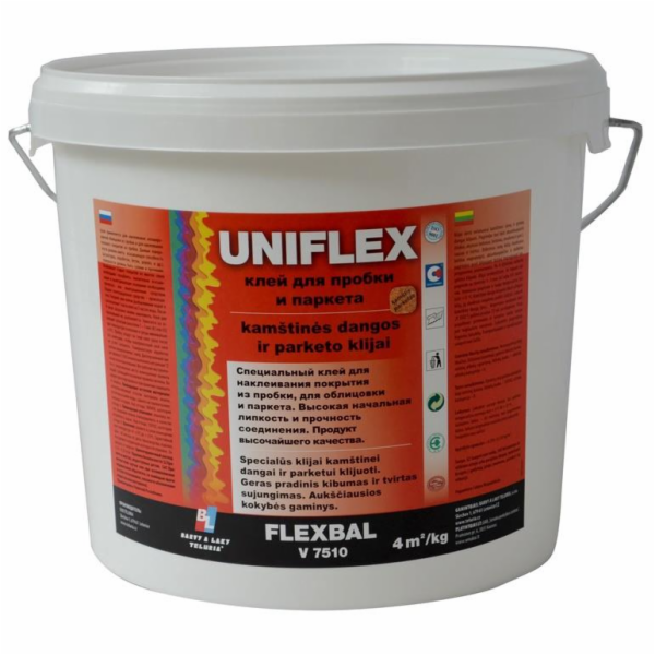 Korkové lepidlo Telluria Flexbal, 5 kg