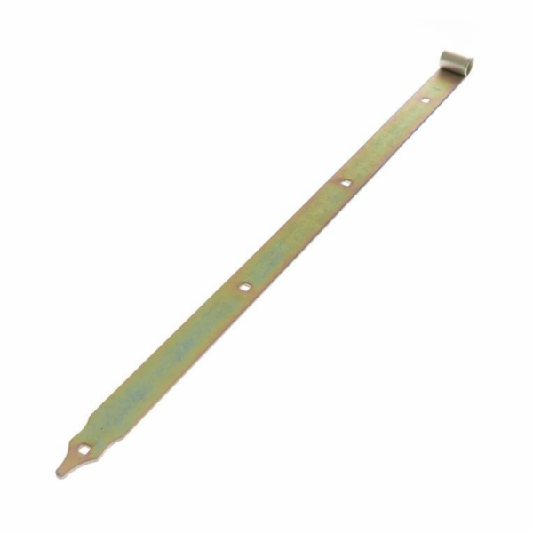 Upevňovací díl pro bránu Domax 1,6 cm, 80 cm, žlutá