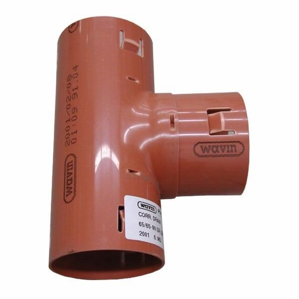 Odtoková trubka T Wavin, O 113/113 mm, 90°