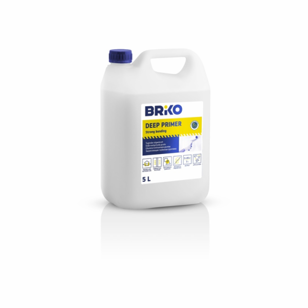 Základní nátěr Briko, bílý, 5 l
