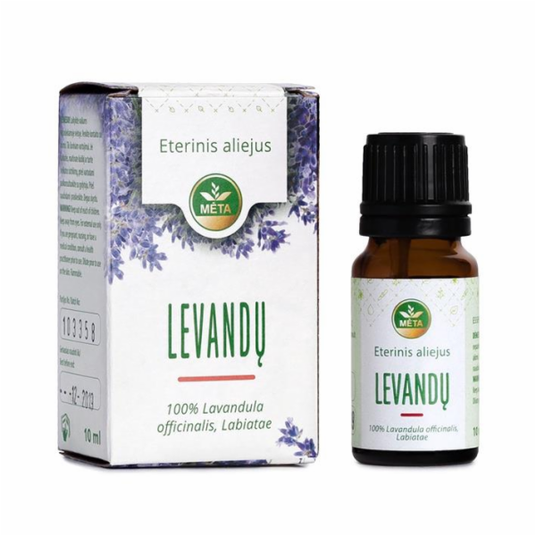 Levandulový esenciální olej META, 10 ml
