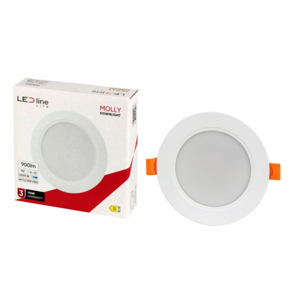 Instalovaná lampa LED Line MOLLY, 9W, 4000°K, LED