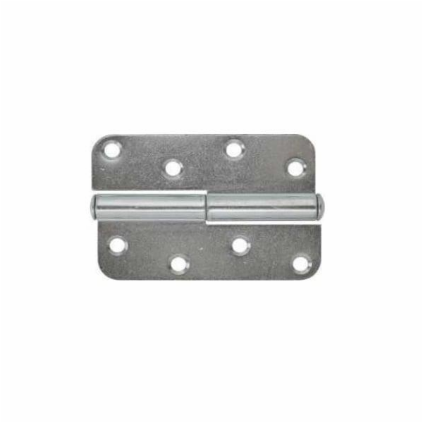 Dveřní pant Kurzemes, 11 cm, stříbrný