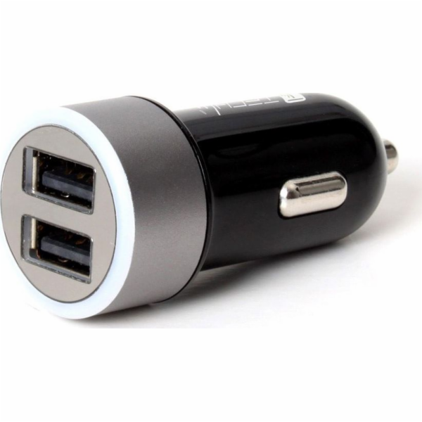 Techly 2x USB-A 4,8 A nabíječka (IUSB2-CAR-ADP482)