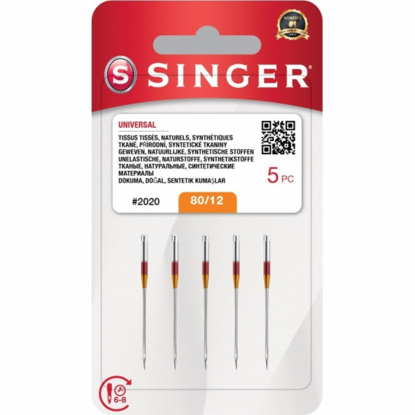 Singer SINGER N2020 jehla -12/80 blistr 10 ks