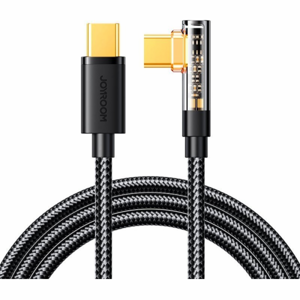Joyroom USB-C – USB-C USB kabel 1,2 m černý (JYR651)