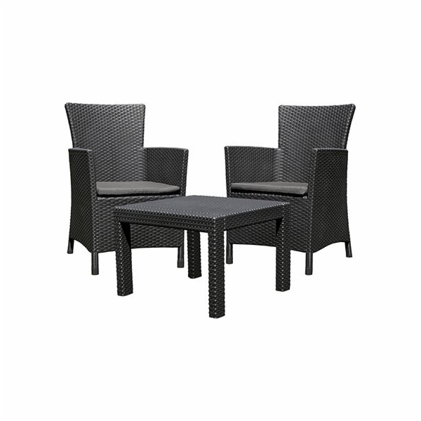 Allibert Zahradní nábytek ROSARIO BALCONY SET - grafit