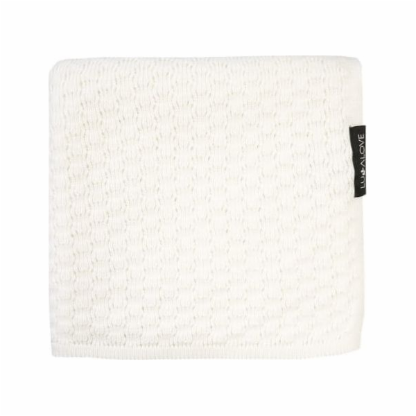 LullaLove Bambusová deka motýl kokos 90x90 Lullalove