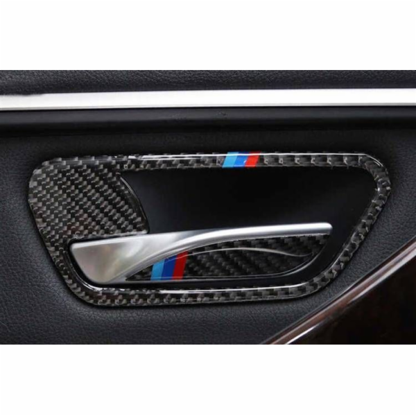 MTuning Karbonová dýha pro vnitřní kliky dveří BMW F30 F3...